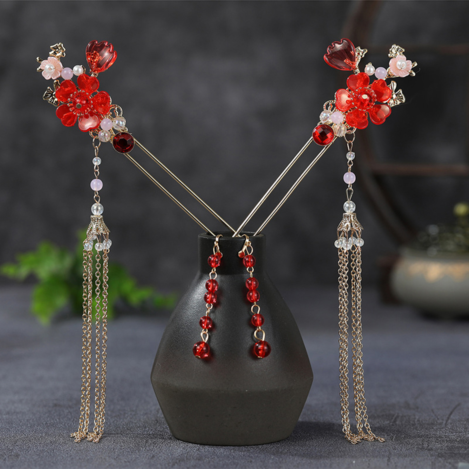 Ancient Wedding Hairpin Sets F - مراجعة Jewelry Making Adults وسعره