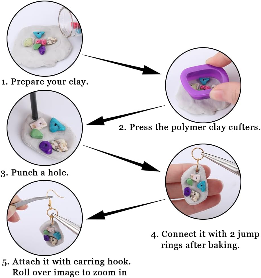 Polymer Clay Earring Making Ki - مراجعة Jewelry Making Ring Tool وسعره