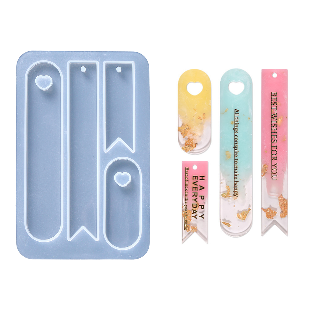 Oval Bookmark Silicone Mold He - مراجعة Jewelry Making Books وسعره