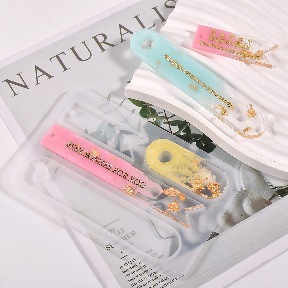 Oval Bookmark Silicone Mold He - مراجعة Jewelry Making Books وسعره