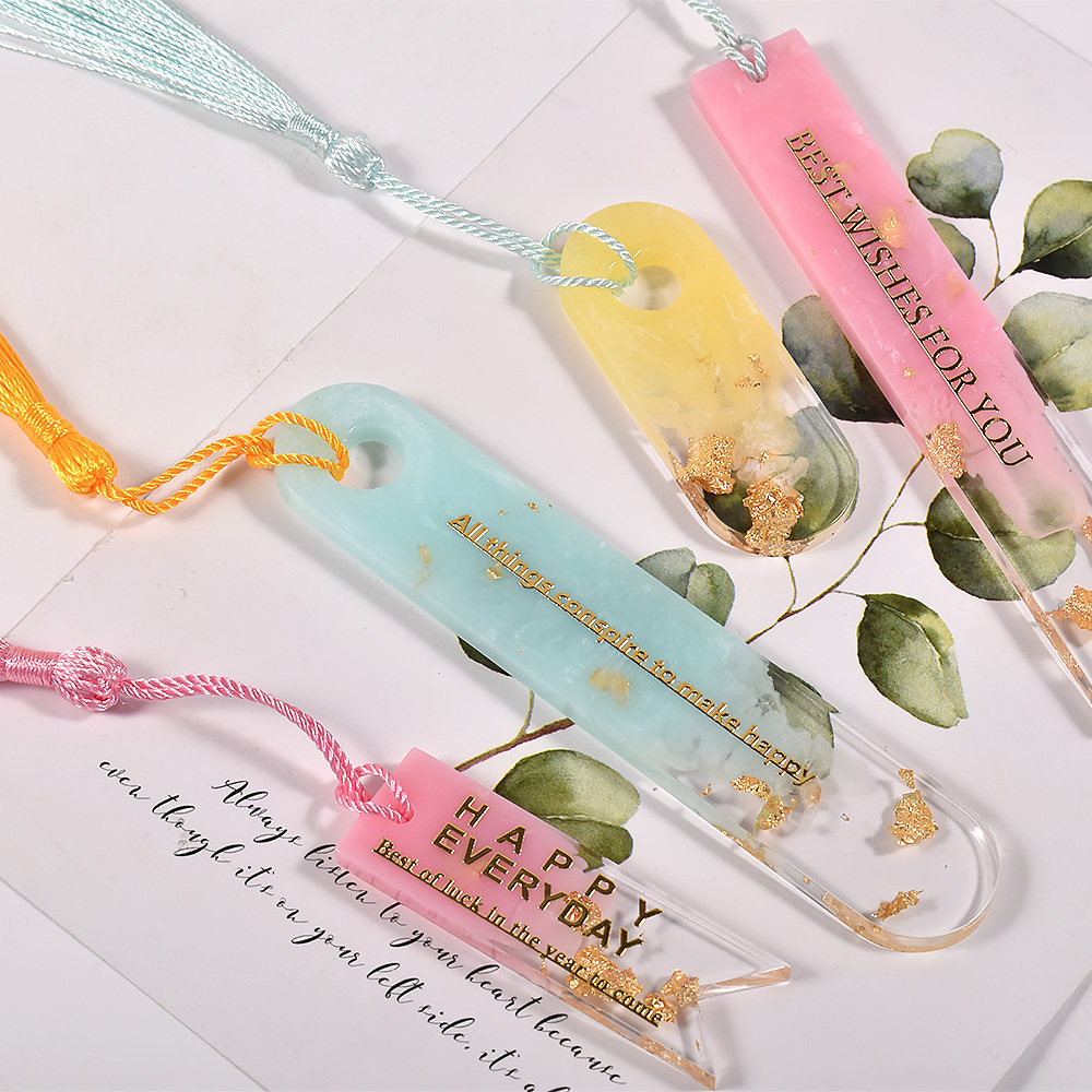 Oval Bookmark Silicone Mold He - مراجعة Jewelry Making Books وسعره