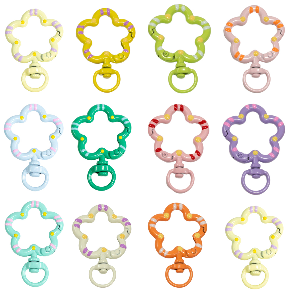 5pcs Flower Metal Lobster Claw - مراجعة Jewelry Making Hardware وسعره