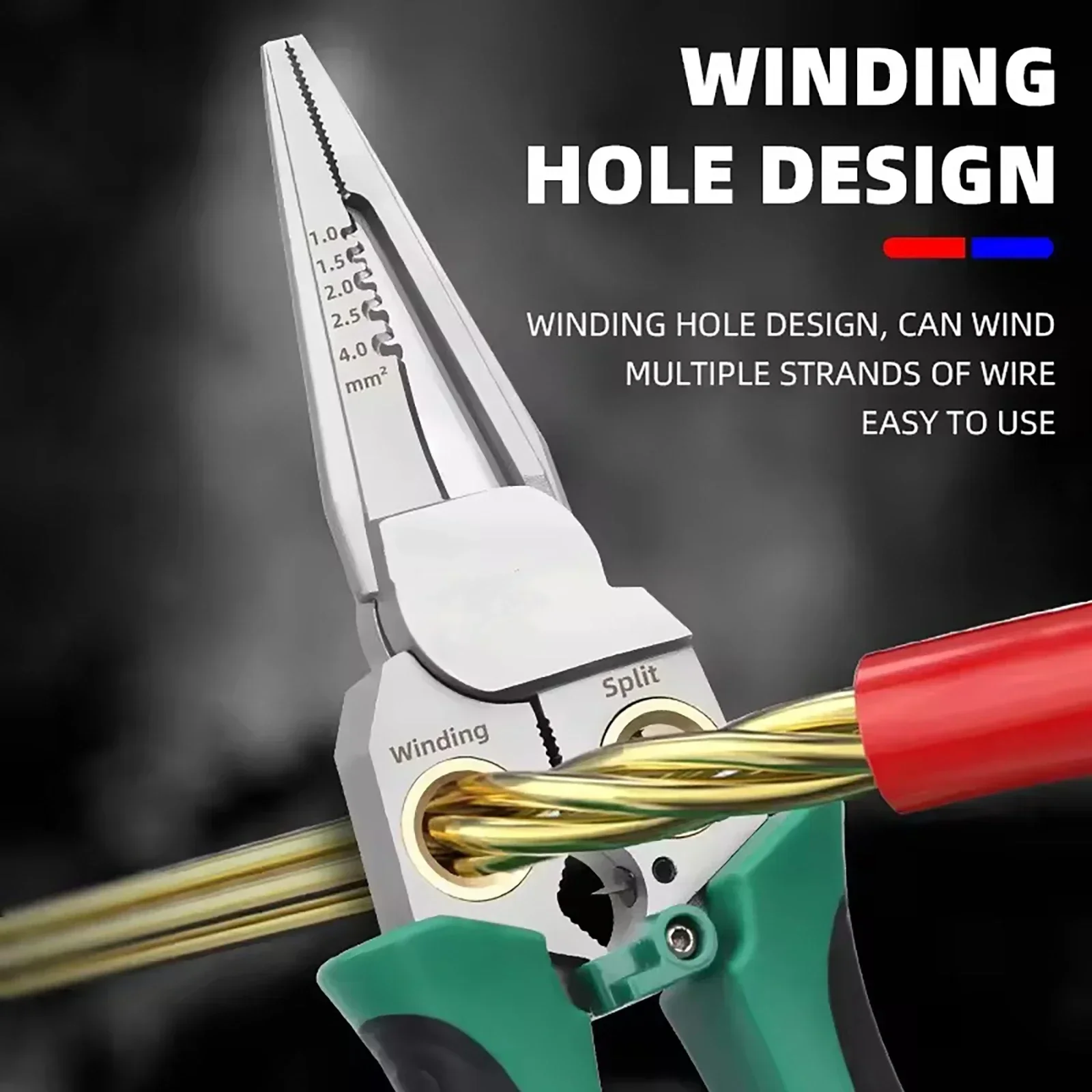 8 in 1 Stainless Steel Wire St - مراجعة Jewelry Making Needle Nose Pliers وسعره