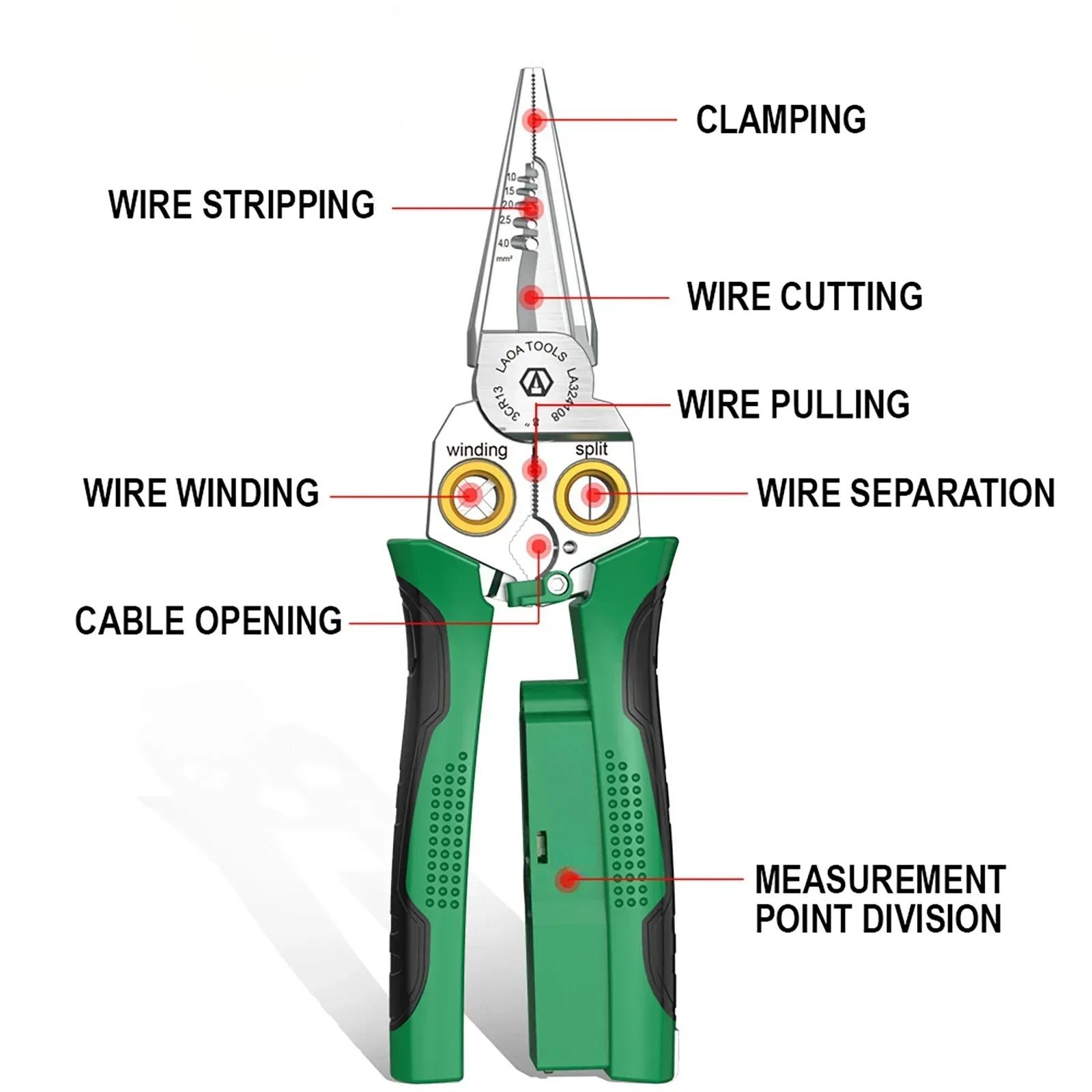 8 in 1 Stainless Steel Wire St - مراجعة Jewelry Making Needle Nose Pliers وسعره