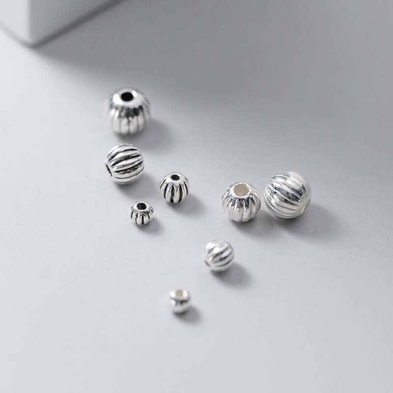 925 Sterling Silver Pumpkin Sp - مراجعة Jewelry Making In La وسعره
