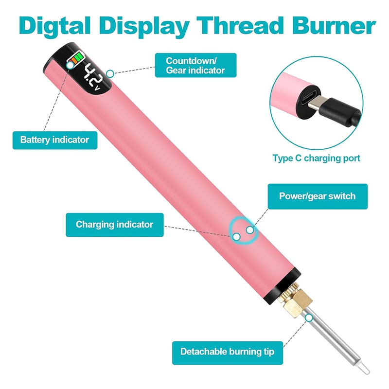 Rechargeable Thread Burner Kit - مراجعة Jewelry Making Zapper وسعره