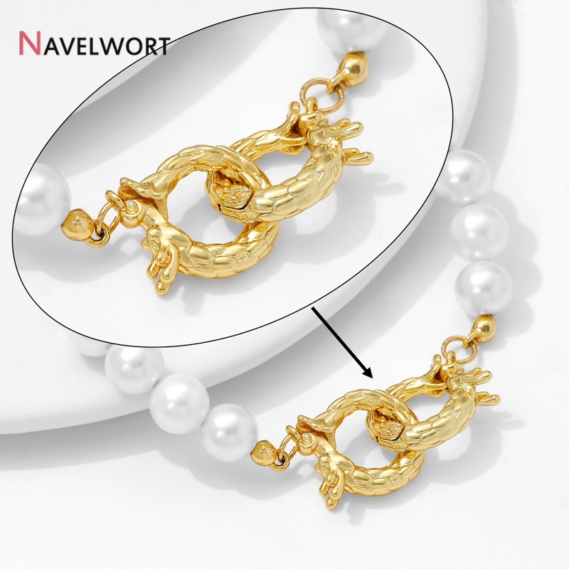 14K Gold Plated Brass Dragon S - مراجعة Jewelry Making Beads وسعره
