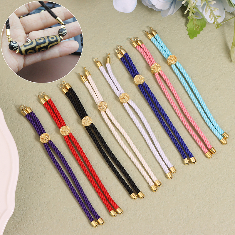 [HS][LA]5Pcs Nylon Twisted Cor - مراجعة Jewelry Making In La وسعره