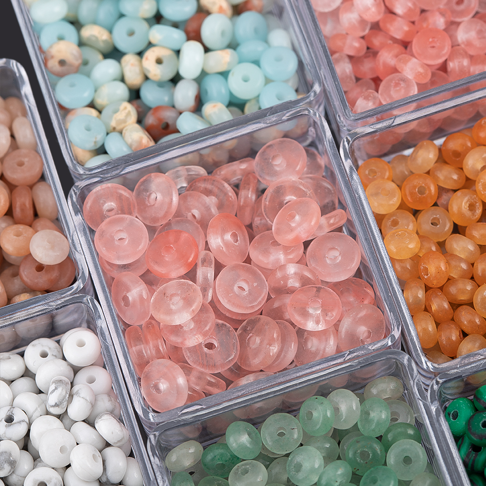 160pcs 4mm Natural Stone Abacu - مراجعة Jewelry Making Stones وسعره
