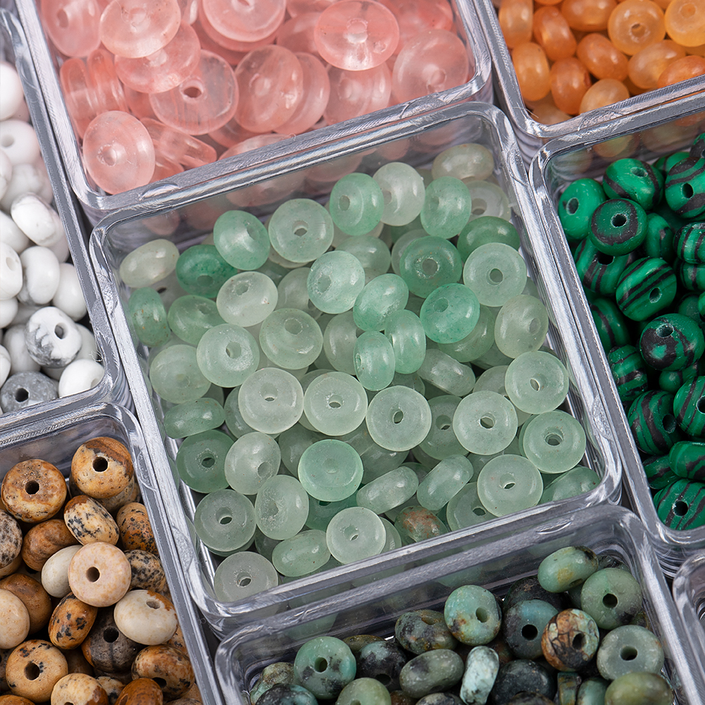160pcs 4mm Natural Stone Abacu - مراجعة Jewelry Making Stones وسعره