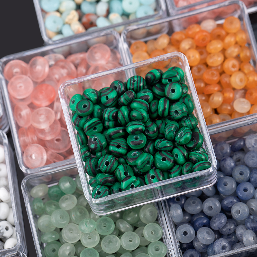 160pcs 4mm Natural Stone Abacu - مراجعة Jewelry Making Stones وسعره