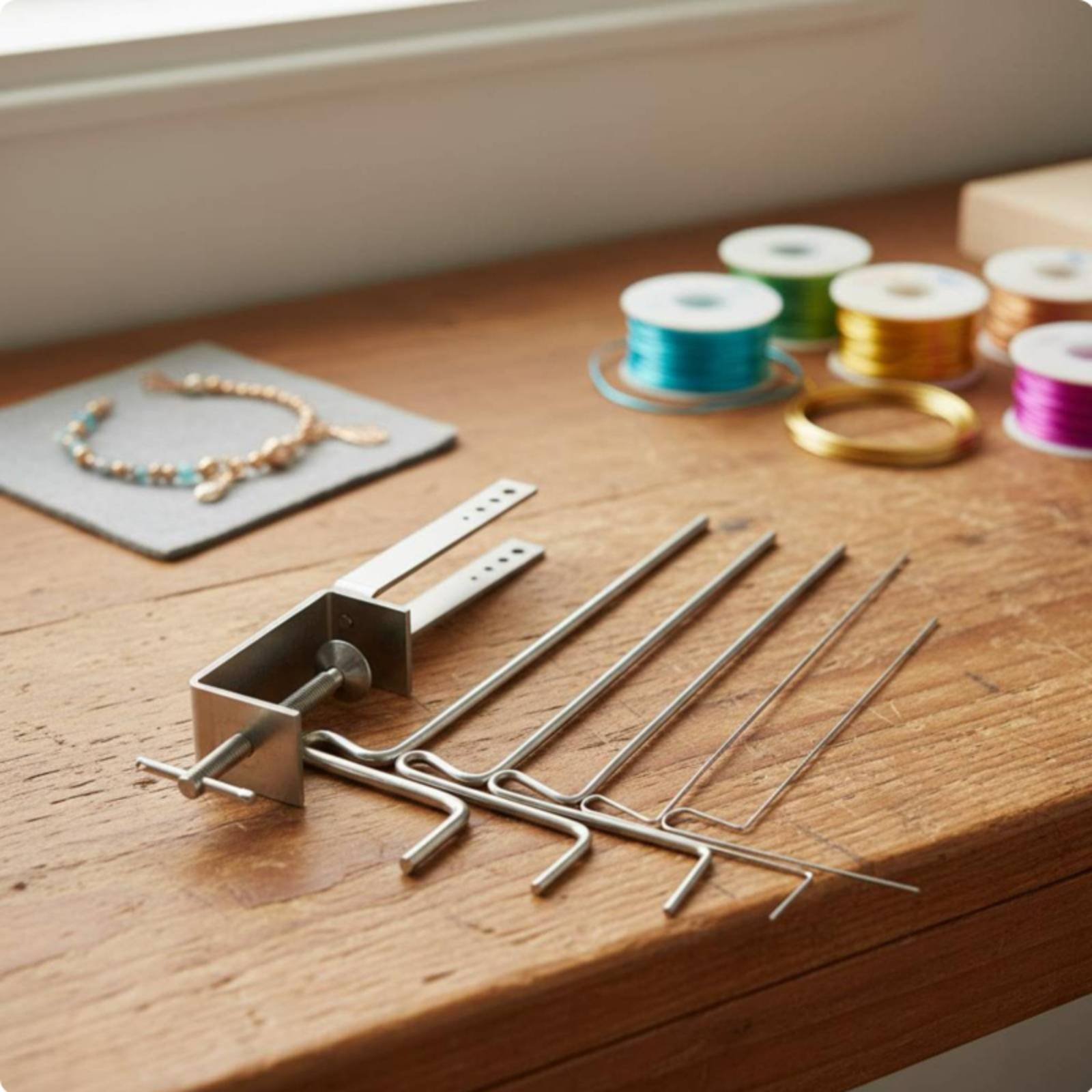 Stepped Wire Looping Rod Sturd - مراجعة Jewelry Making Ring Tool وسعره