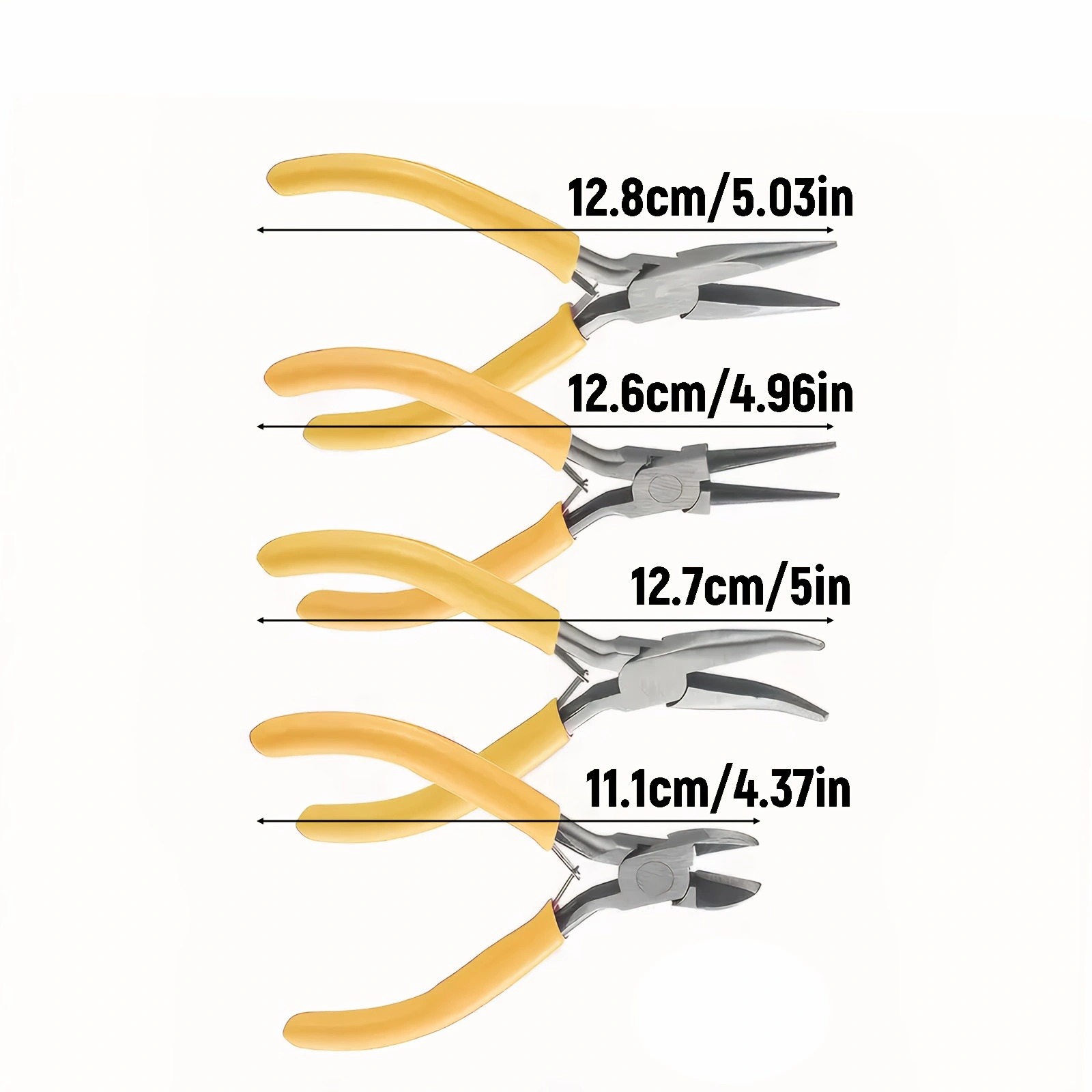 6/4/1pcs yellow Jewelry Making - مراجعة Jewelry Making Needle Nose Pliers وسعره