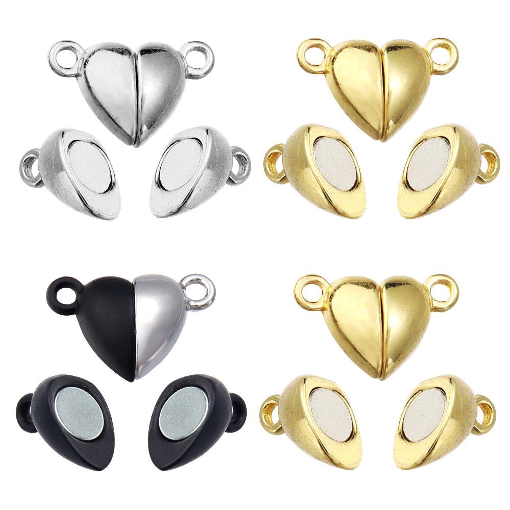 5pcs/Lot Alloy Love Heart Shap - مراجعة Jewelry Making Hardware وسعره