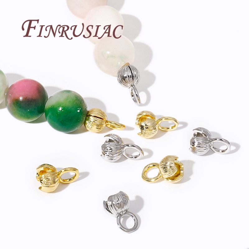 18K Gold Plated Cord Ends Clam - مراجعة Eyepin Ball End وسعره