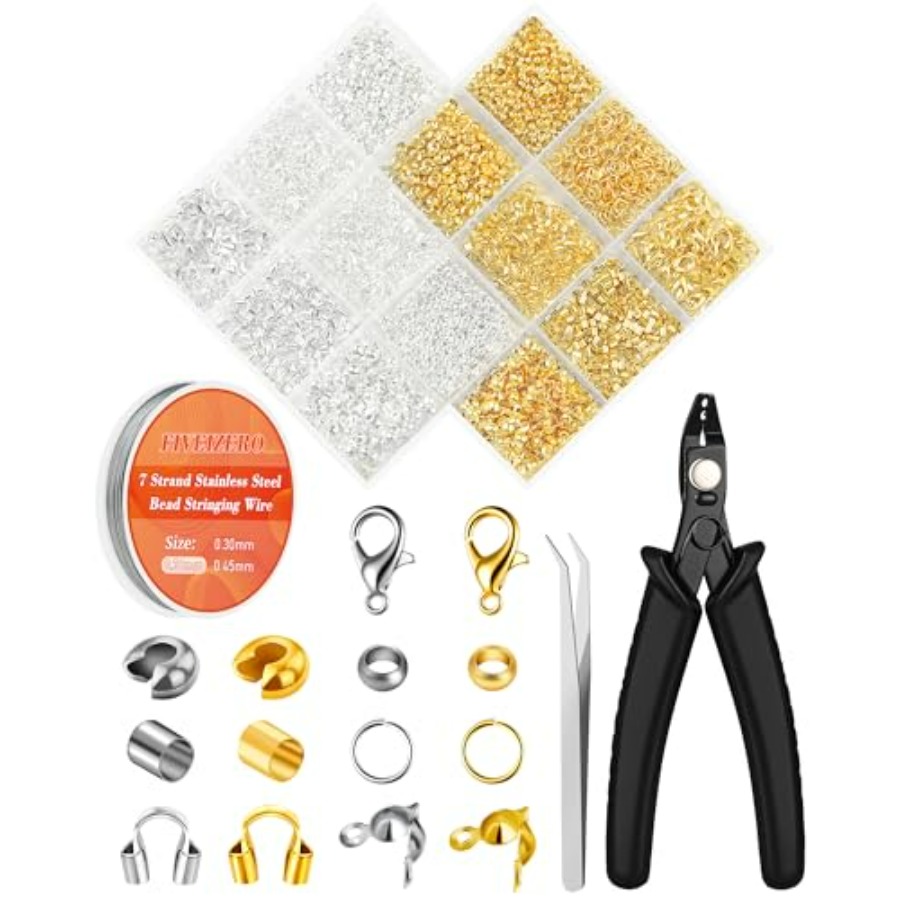 1950 Pcs Jewelry Making Cord E - مراجعة Jewelry Making Degree وسعره