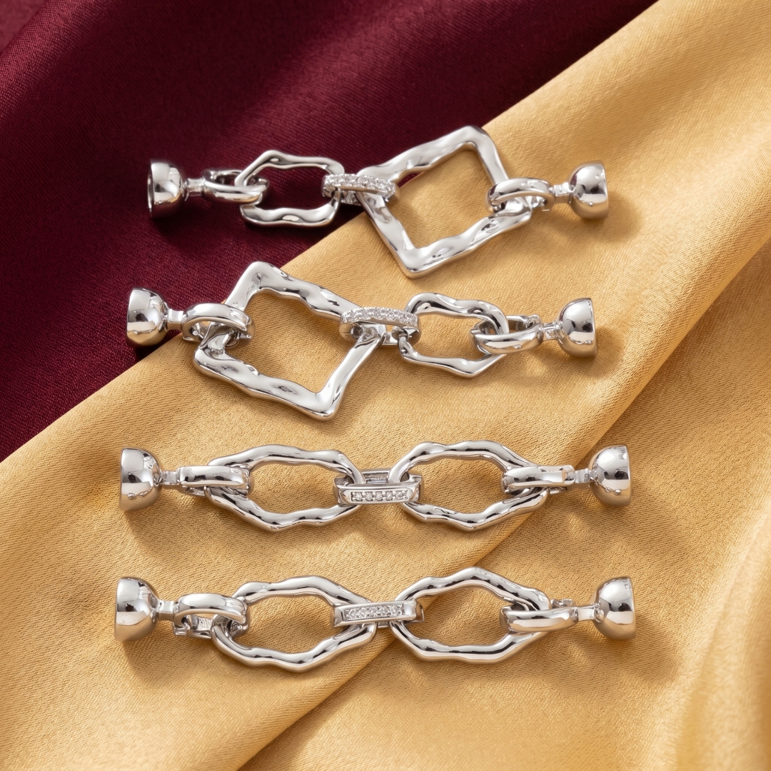 Zircon Fasteners For Bracelets - مراجعة Jewelry Making Hardware وسعره