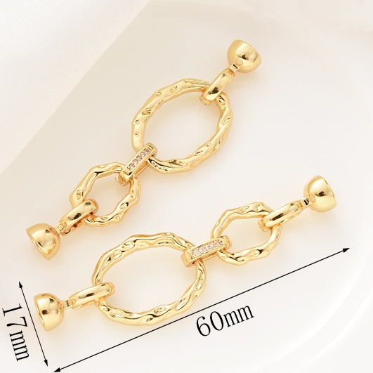 Zircon Fasteners For Bracelets - مراجعة Jewelry Making Hardware وسعره