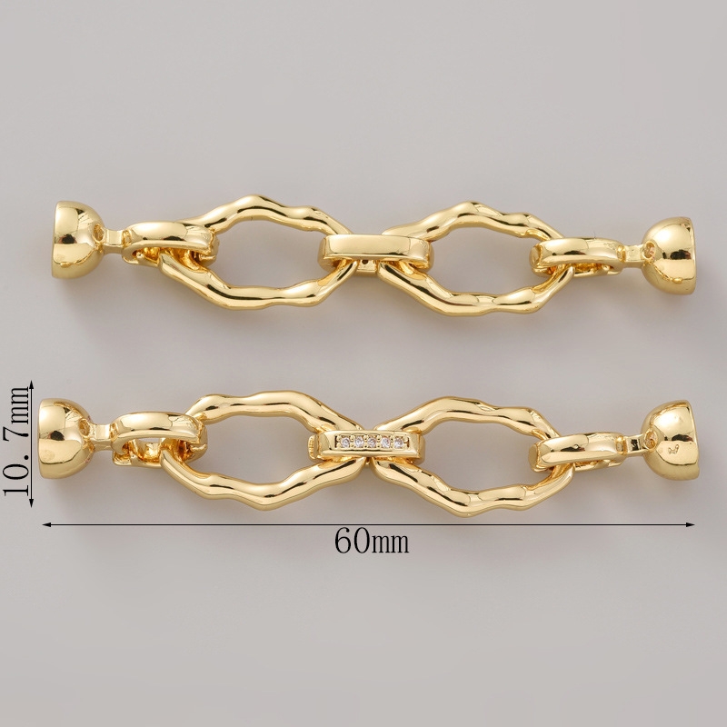 Zircon Fasteners For Bracelets - مراجعة Jewelry Making Hardware وسعره