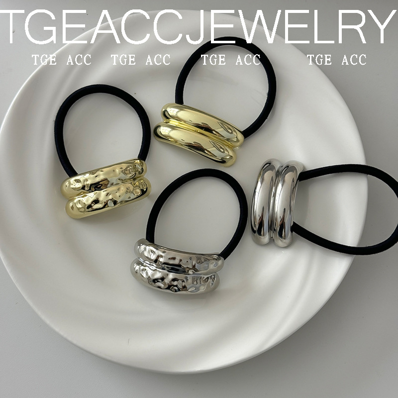 2024 fashion Punk Metal hair r - مراجعة Jewelry Making Adults وسعره