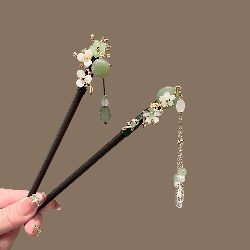 Antique Wooden Hairpin Women's - مراجعة Jewelry Making Adults وسعره