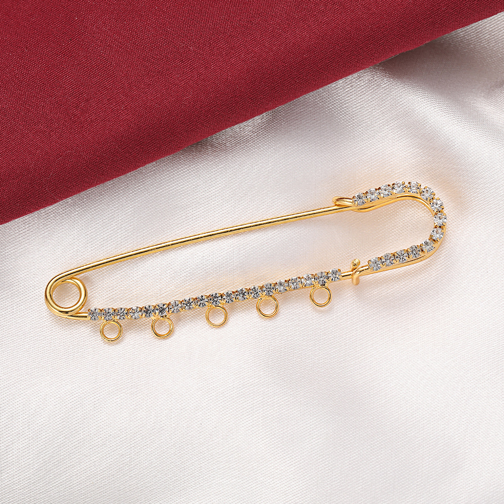 5pcs Rhinestone Charms Safety  - مراجعة Jewelry Making Ring Tool وسعره