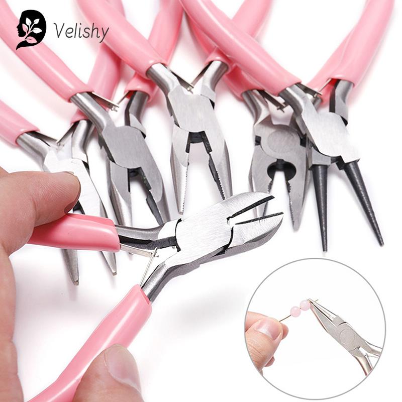 1PC Mini Pliers Diagonal Round - مراجعة Jewelry Making Needle Nose Pliers وسعره