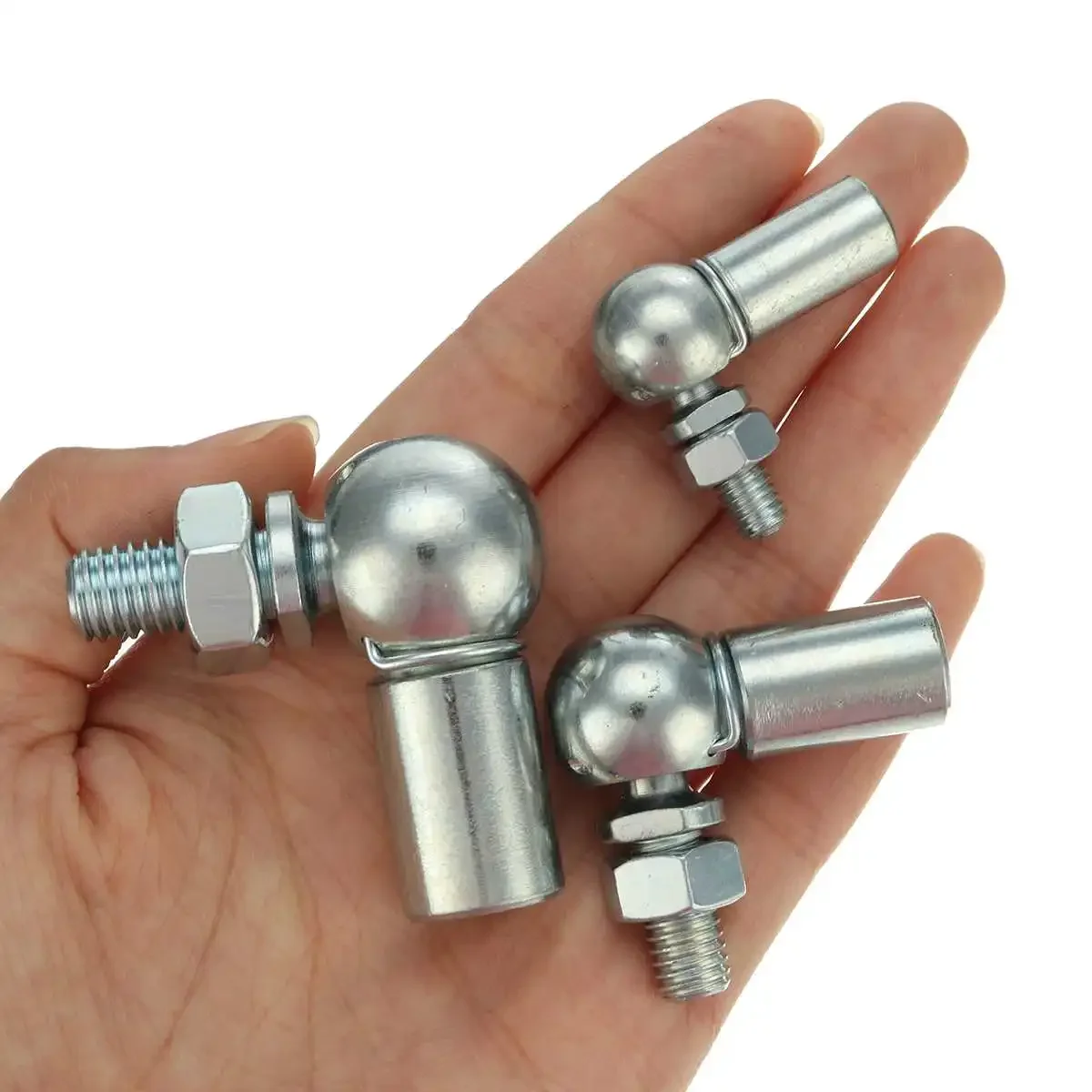 2pcs M6 M8 M10 Universal Silve - مراجعة Eyepin Ball End وسعره