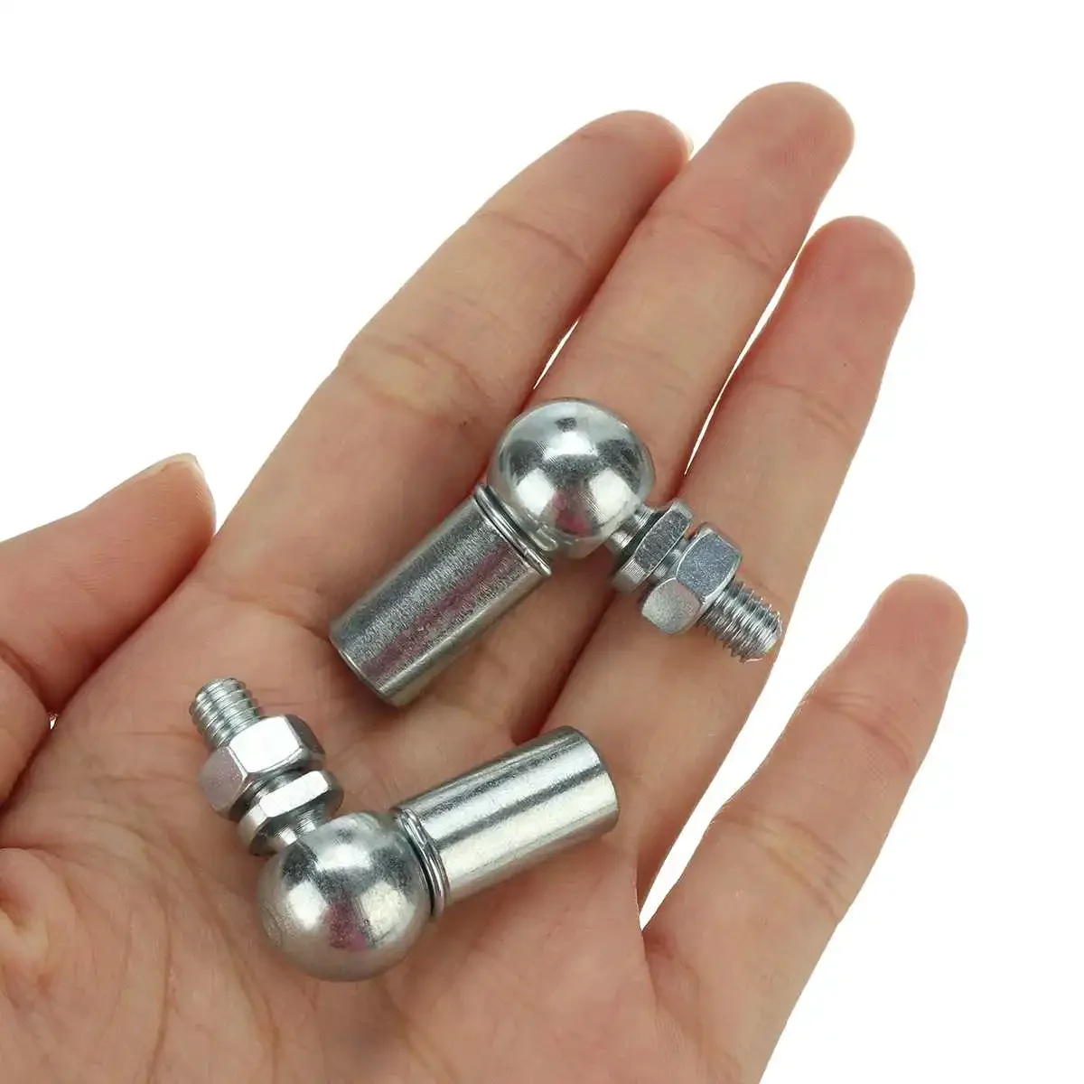 2pcs M6 M8 M10 Universal Silve - مراجعة Eyepin Ball End وسعره