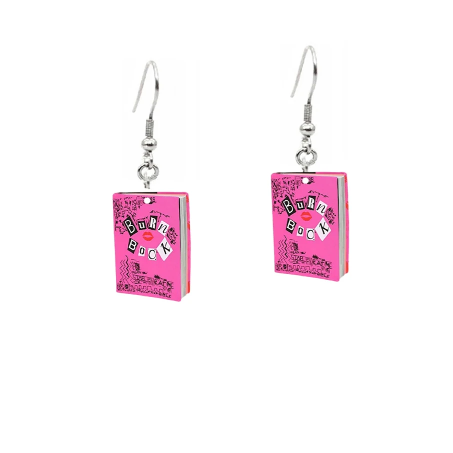Pink Burn Book Acrylic Pendant - مراجعة Jewelry Making Books وسعره