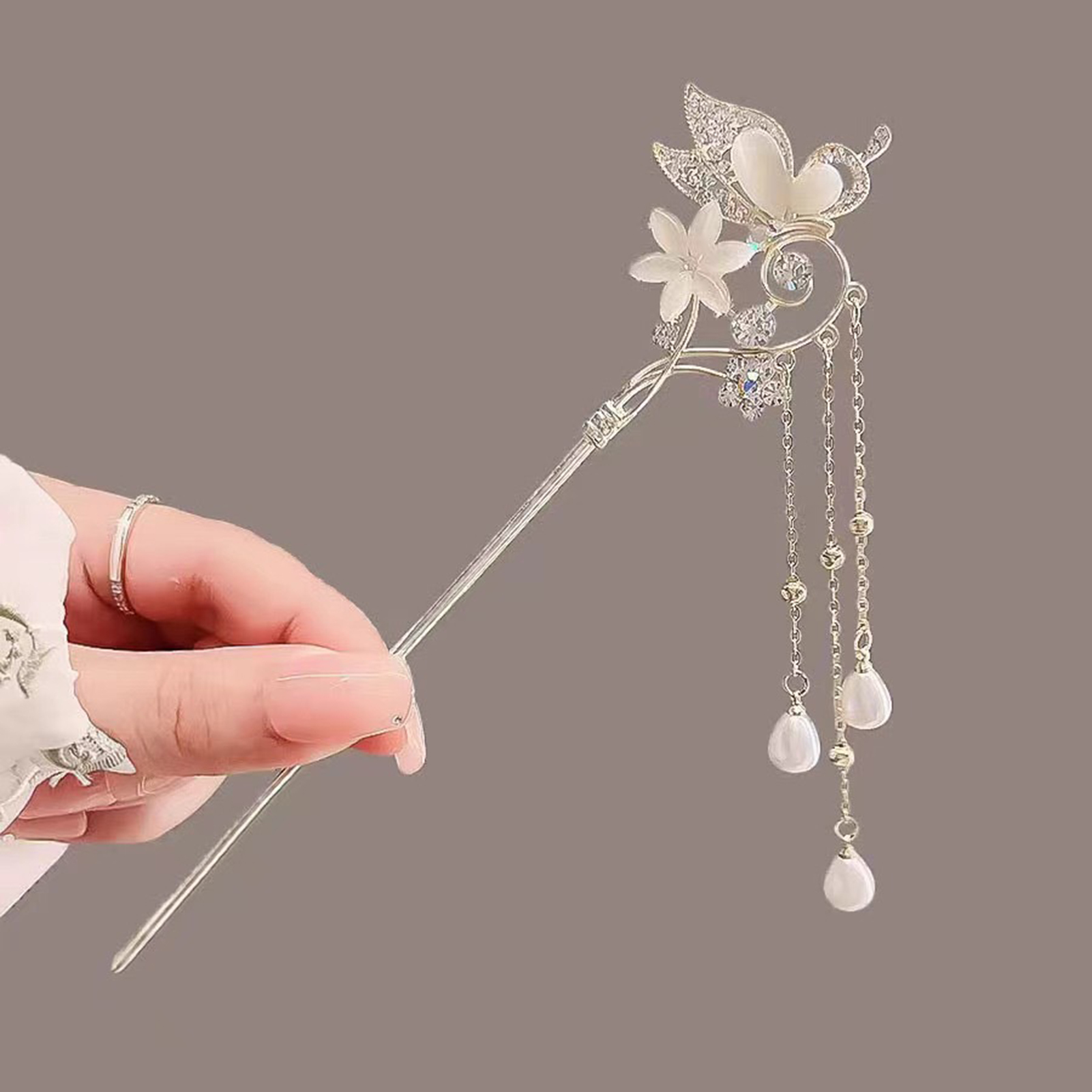 Female Hair Stick Hairpin Cat  - مراجعة Jewelry Making Adults وسعره