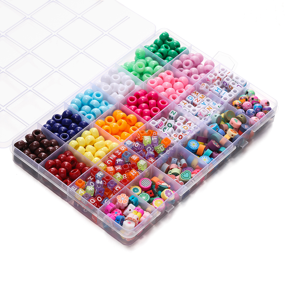 680pcs/Box Colorful Acrylic Po - مراجعة Jewelry Making Degree وسعره