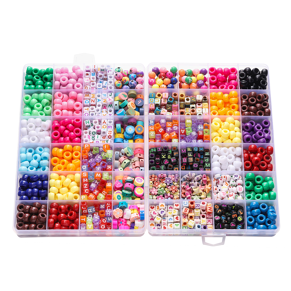 680pcs/Box Colorful Acrylic Po - مراجعة Jewelry Making Degree وسعره