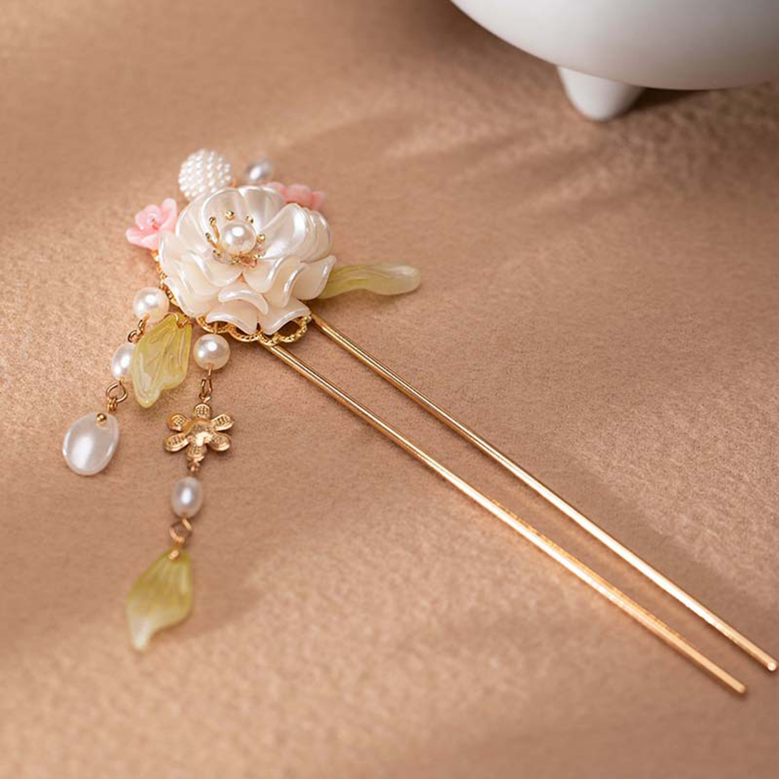 U Shaped Hair Sticks Forks Whi - مراجعة Jewelry Making Adults وسعره