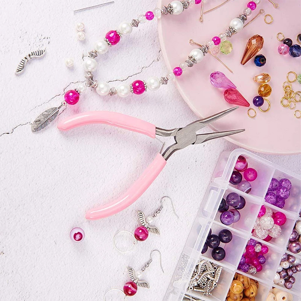 Round Diagonal Bent Needle Nos - مراجعة Jewelry Making In La وسعره