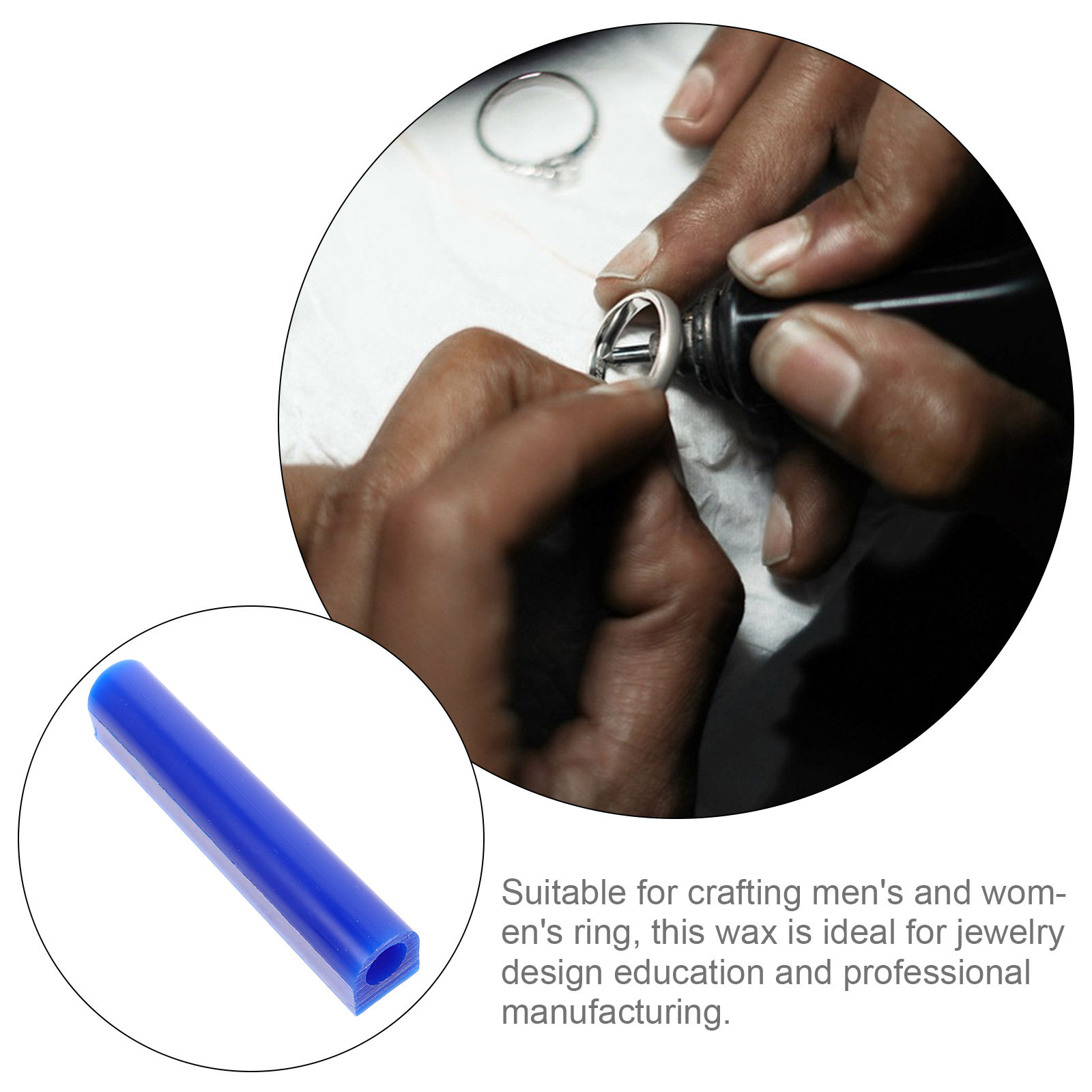 Wax Ring Tube Jewelry Carving  - مراجعة Jewelry Making Ring Tool وسعره