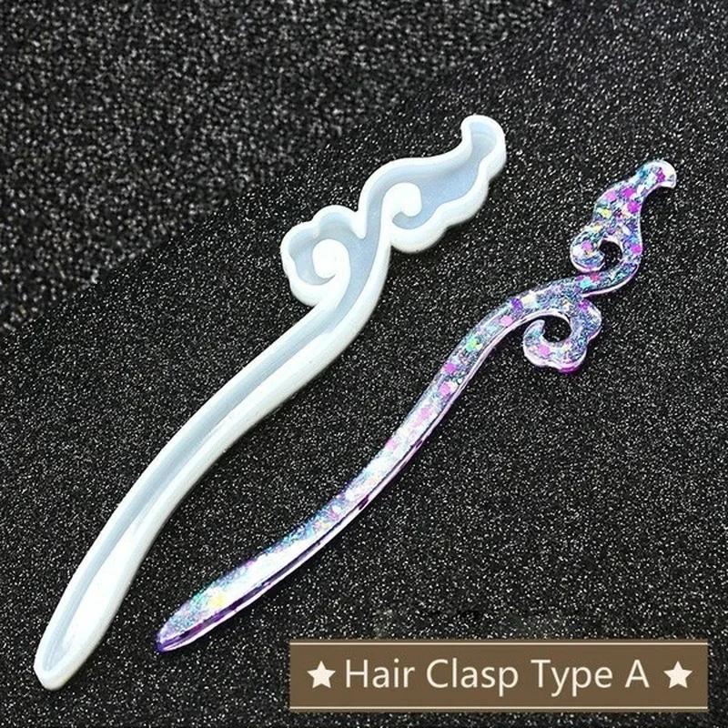 New Transparent Hairpin Silico - مراجعة Jewelry Making Adults وسعره