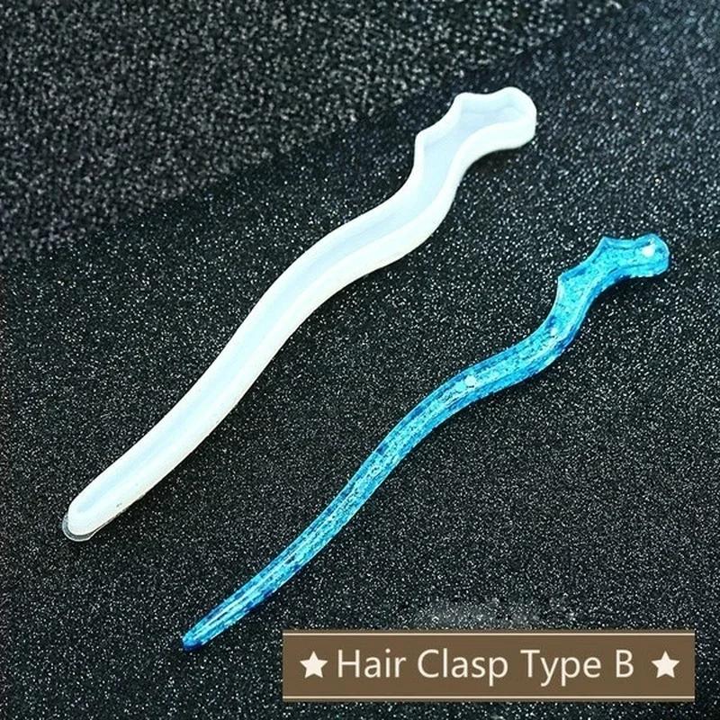 New Transparent Hairpin Silico - مراجعة Jewelry Making Adults وسعره