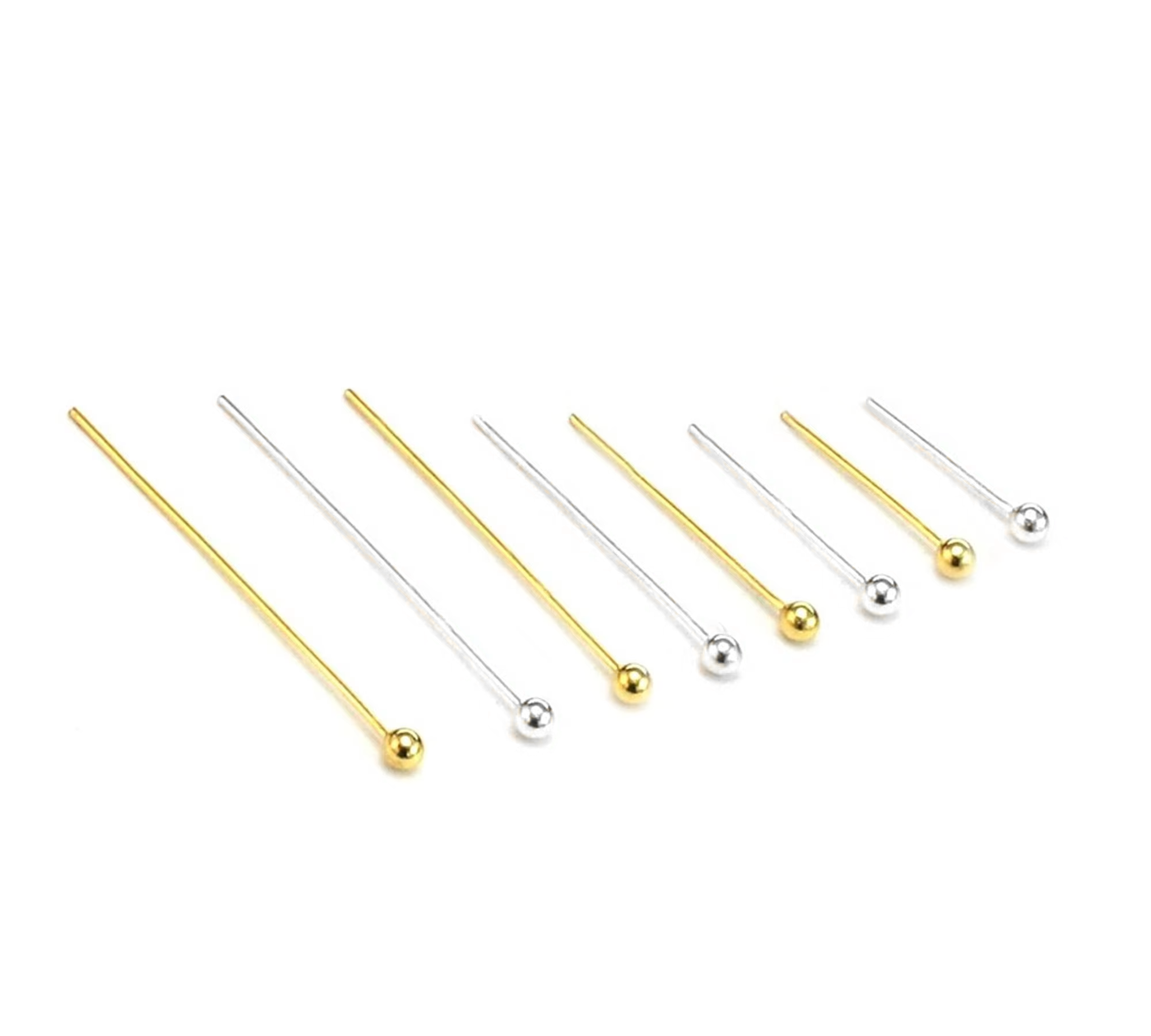 100pcs Ball Head Pin, Brass Ey - مراجعة Eyepin Ball End وسعره