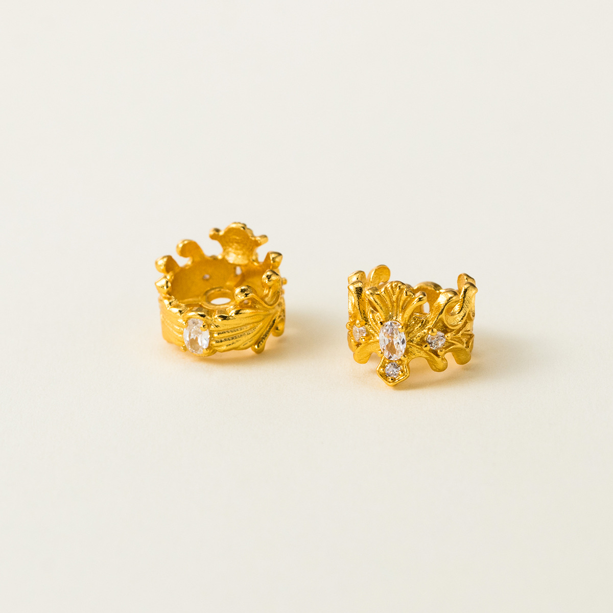 925 Sterling Silver Crown Spac - مراجعة Jewelry Making In La وسعره