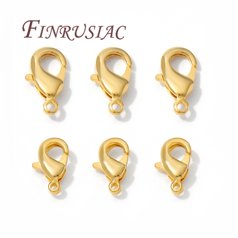 10mm 12mm 18K Gold Plated Lobs - مراجعة Jewelry Making Hardware وسعره