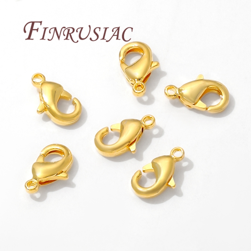 10mm 12mm 18K Gold Plated Lobs - مراجعة Jewelry Making Hardware وسعره