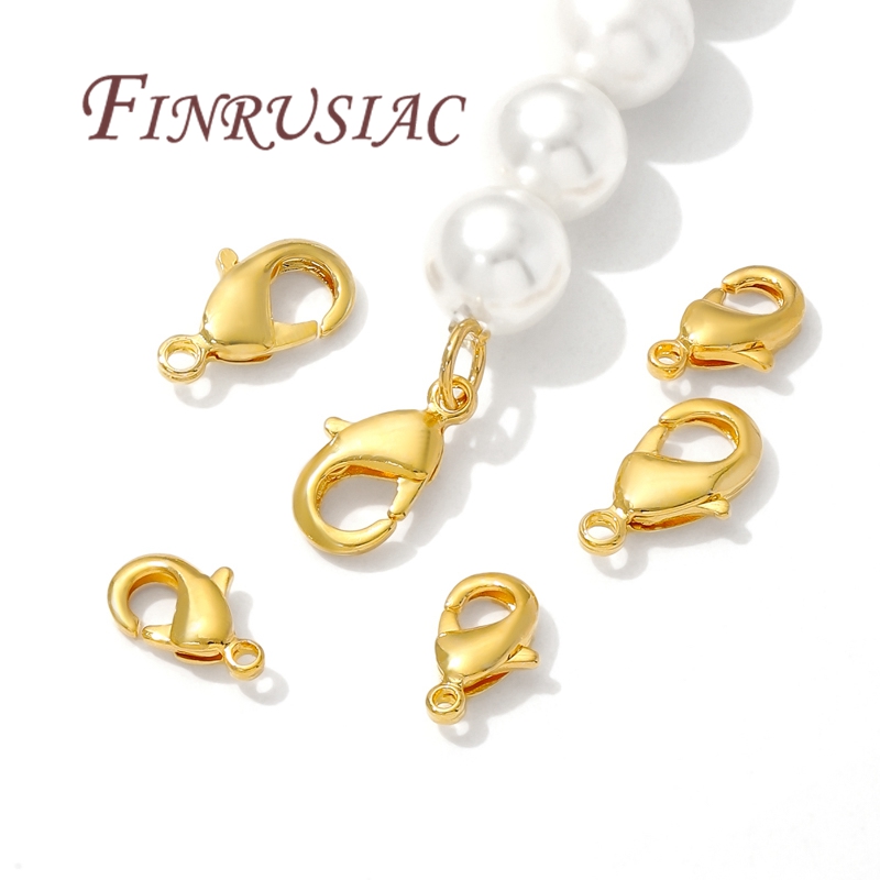 10mm 12mm 18K Gold Plated Lobs - مراجعة Jewelry Making Hardware وسعره