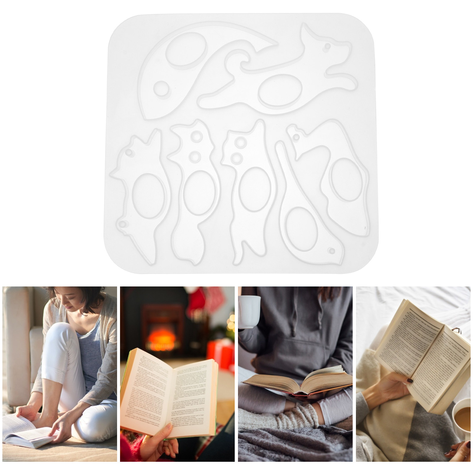 DIY Silicone Mold Book Page Ho - مراجعة Jewelry Making Books وسعره