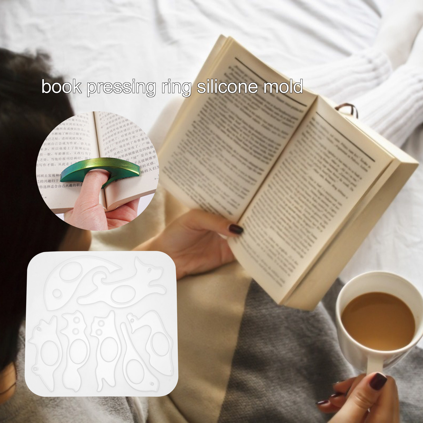 DIY Silicone Mold Book Page Ho - مراجعة Jewelry Making Books وسعره