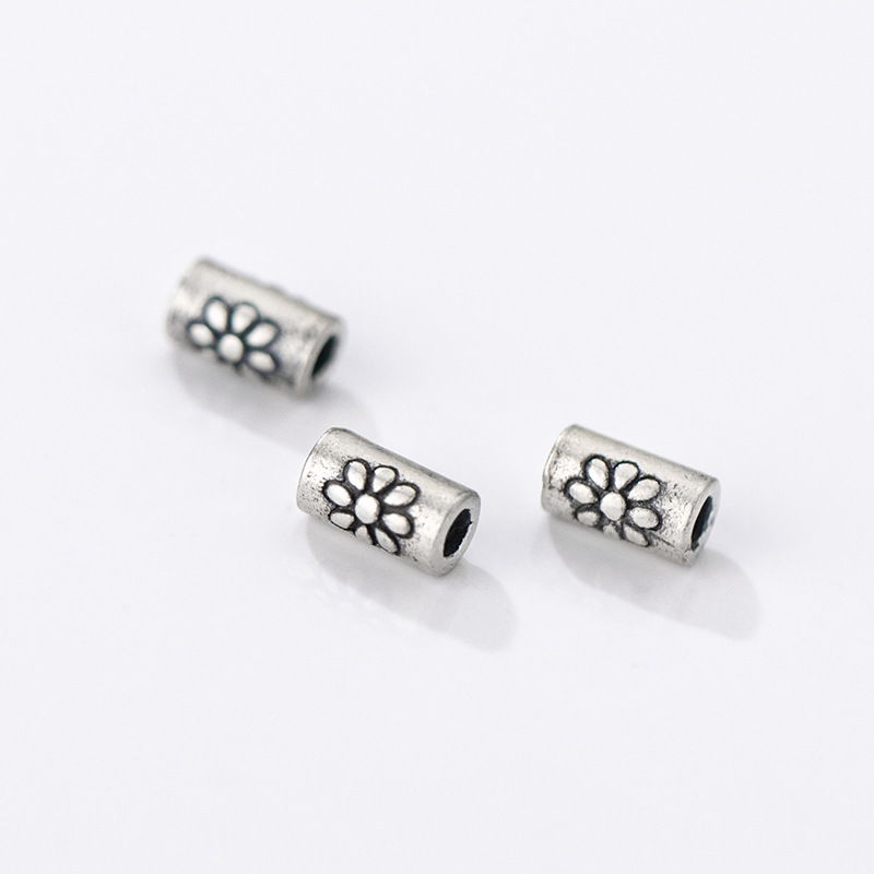 925 Silver Spacer Beads Daisy  - مراجعة Jewelry Making In La وسعره
