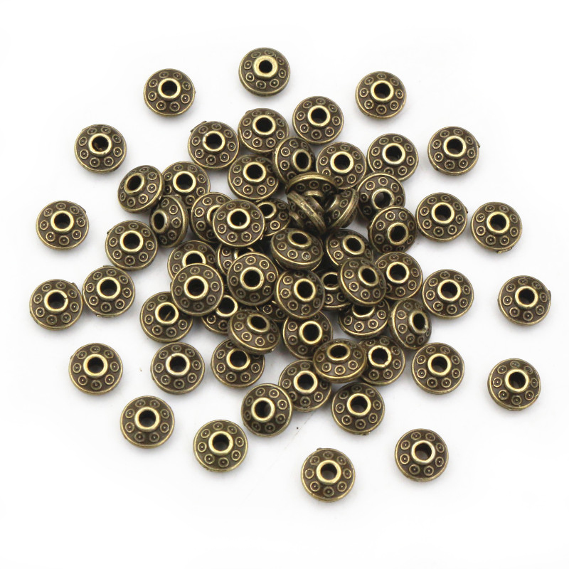 100pcs 6x6x3.5mm Bronze Antiqu - مراجعة Eyepin Ball End وسعره