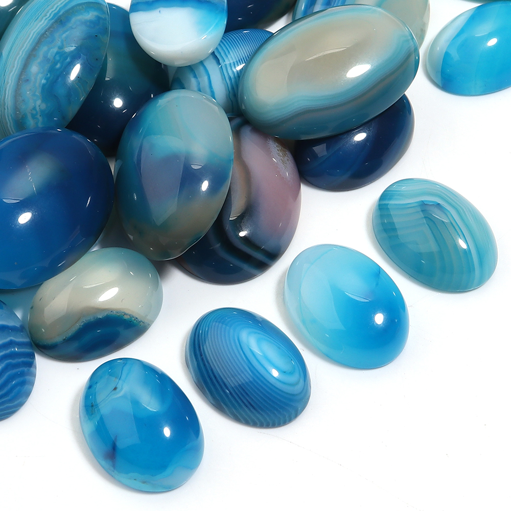5pcs Natural Stone Cabochon Bl - مراجعة Jewelry Making Ring Tool وسعره