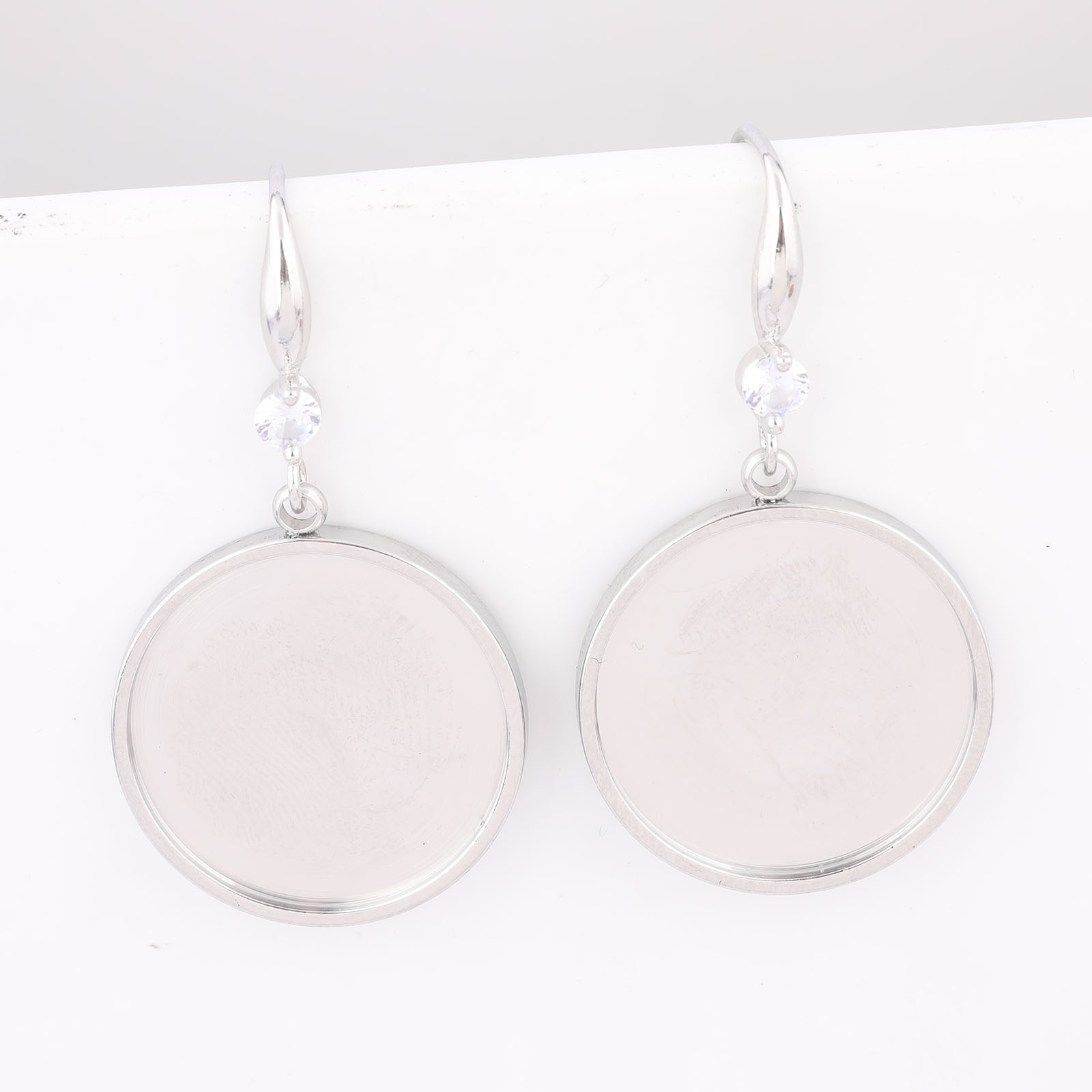 6pcs Stainless Steel Fit 20mm  - مراجعة Jewelry Making Stones وسعره