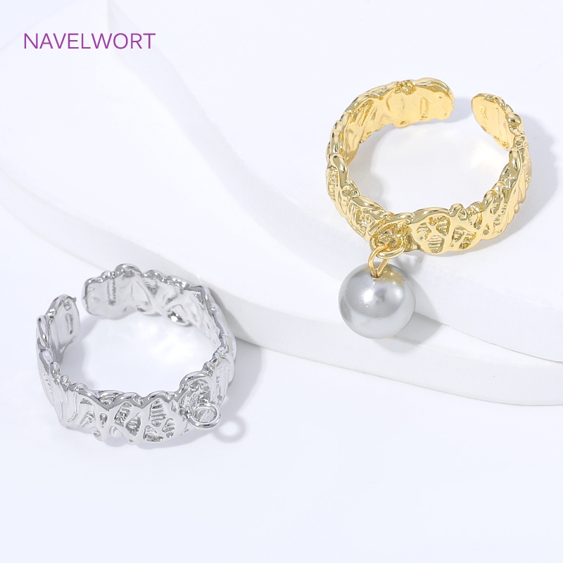 18K Gold Plated Brass Stripe O - مراجعة Jewelry Making Ring Tool وسعره